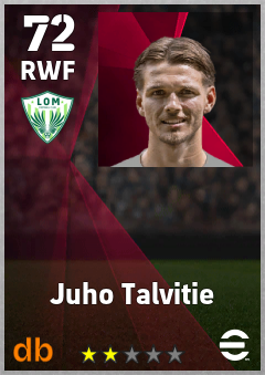 Juho Talvitie eFootball player card