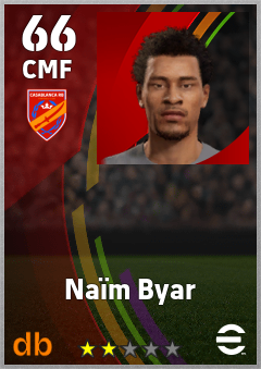 Naïm Byar — CMF, OVR 66, MAX 66