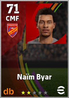 Naïm Byar — CMF, OVR 71, MAX 71