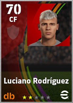 Luciano Rodríguez eFootball player card