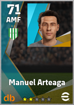 Manuel Arteaga — AMF, OVR 71, MAX 71