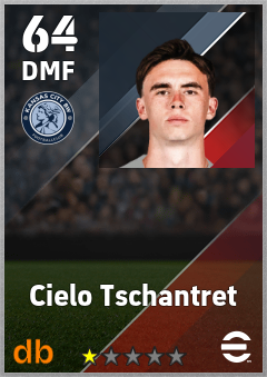 Cielo Tschantret — DMF, OVR 64, MAX 64