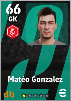 Matéo Gonzalez eFootball player card