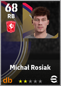 Michał Rosiak — RB, OVR 68, MAX 68