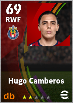 Hugo Camberos — RWF, OVR 69, MAX 69