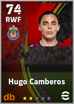 Hugo Camberos — RWF, OVR 74, MAX 74