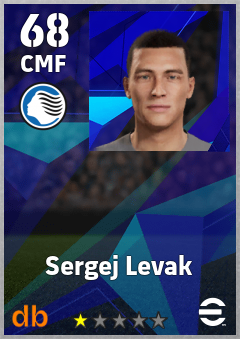 Sergej Levak eFootball player card