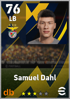 Samuel Dahl — LB, OVR 76, MAX 76
