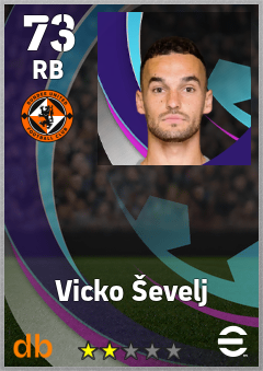 Vicko Ševelj — RB, OVR 73, MAX 73
