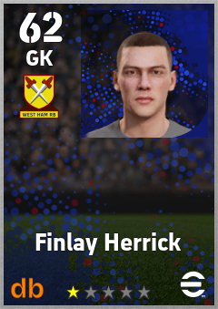 Finlay Herrick — GK, OVR 62, MAX 62