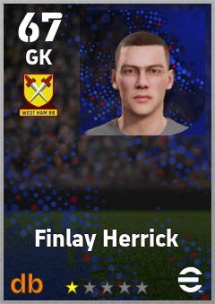 Finlay Herrick — GK, OVR 67, MAX 67