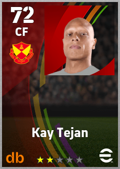 Kay Tejan — CF, OVR 72, MAX 72