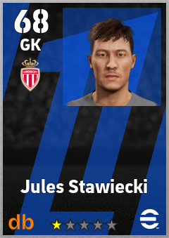 Jules Stawiecki — GK, OVR 68, MAX 68