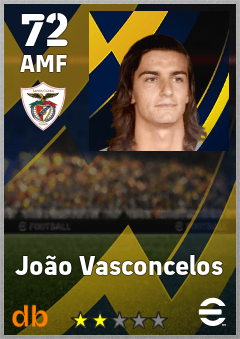 João Vasconcelos — AMF, OVR 72, MAX 72
