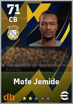 Mofe Jemide eFootball player card