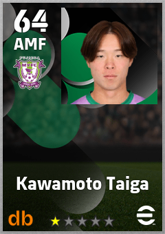 Kawamoto Taiga — AMF, OVR 64, MAX 64