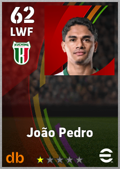 João Pedro eFootball player card