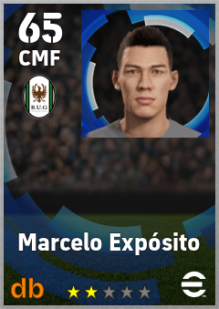 Marcelo Expósito — CMF, OVR 65, MAX 65