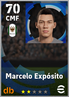 Marcelo Expósito — CMF, OVR 70, MAX 70
