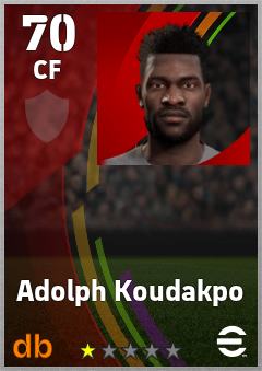 Adolph Koudakpo eFootball player card