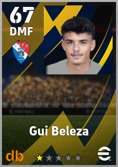 Gui Beleza — DMF, OVR 67, MAX 67