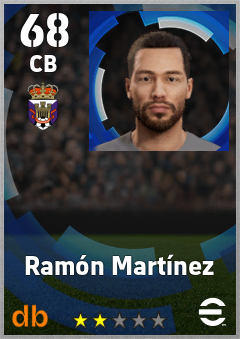 Ramón Martínez eFootball player card