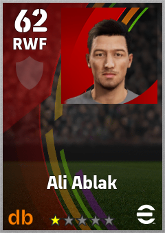 Ali Ablak eFootball player card