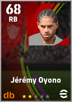 Jérémy Oyono eFootball player card
