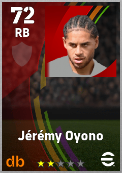 Jérémy Oyono eFootball player card