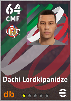 Dachi Lordkipanidze — CMF, OVR 64, MAX 64