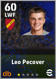 Leo Pecover — LWF, OVR 60, MAX 60