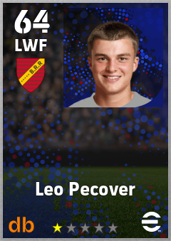 Leo Pecover — LWF, OVR 64, MAX 64