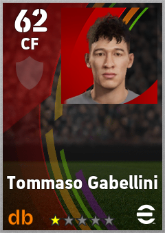 Tommaso Gabellini eFootball player card