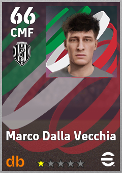 Marco Dalla Vecchia — CMF, OVR 66, MAX 66