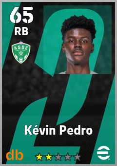 Kévin Pedro eFootball player card