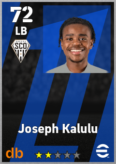Joseph Kalulu — LB, OVR 72, MAX 72