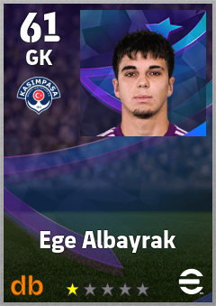Ege Albayrak eFootball player card