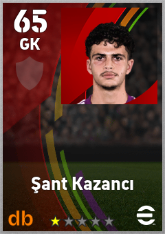 Şant Kazancı — GK, OVR 65, MAX 65