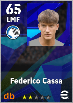 Federico Cassa eFootball player card