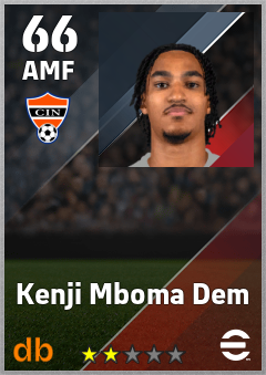 Kenji Mboma Dem — AMF, OVR 66, MAX 66