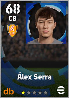 Álex Serra eFootball player card
