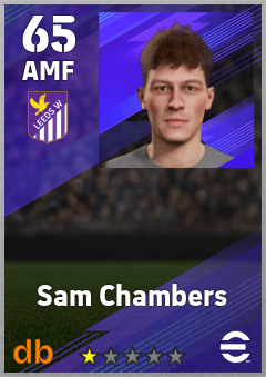Sam Chambers — AMF, OVR 65, MAX 65