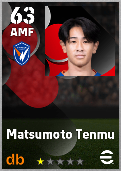 Matsumoto Tenmu — AMF, OVR 63, MAX 63
