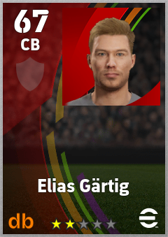 Elias Gärtig eFootball player card