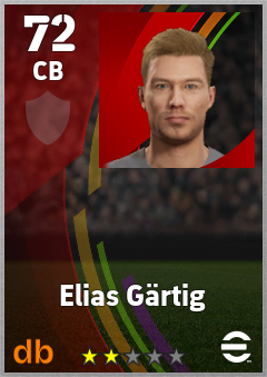 Elias Gärtig eFootball player card