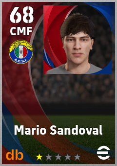 Mario Sandoval — CMF, OVR 68, MAX 68