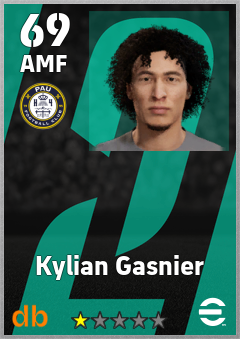 Kylian Gasnier — AMF, OVR 69, MAX 69
