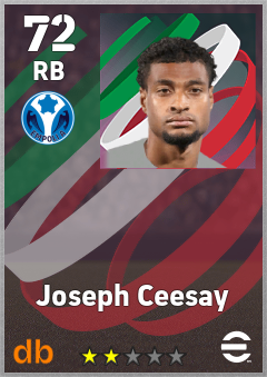 Joseph Ceesay eFootball player card