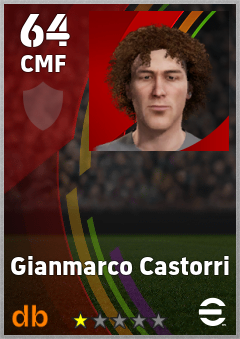 Gianmarco Castorri — CMF, OVR 64, MAX 64