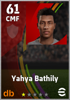 Yahya Bathily eFootball player card
